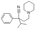 CAS#: 2809-50-9, 3-Methyl-2-Phenyl-2-(2-Piperidin-1-Ylethyl)Butanenitrile