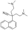CAS#: 2810-20-0, 4-Dimethylamino-2-(2-Dimethylaminoethyl)-2-Naphthalen-1-Ylbutanenitrile