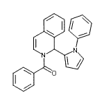 CAS#: 28102-92-3, Phenyl[1-(1-Phenyl-1H-Pyrrol-2-Yl)-2(1H)-Isoquinolinyl]Methanone