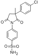 CAS#: 28103-45-9, 4-(2,5-Dioxo-3-(4-Chlorophenyl)-3-Methyl-1-Pyrrolidinyl)-Benzenesulfonamide