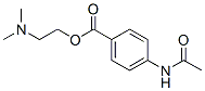 CAS 登录号：2811-31-6， 2-二甲基氨基乙基 4-乙酰氨基苯甲酸酯