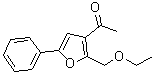CAS#: 281198-94-5, 1-[2-(Ethoxymethyl)-5-Phenyl-3-Furyl]Ethanone