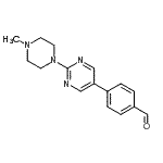 CAS#: 281234-46-6, 4-[2-(4-Methyl-1-Piperazinyl)-5-Pyrimidinyl]Benzaldehyde