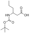 CAS 登录号：282524-95-2， 3-叔丁氧羰基氨基-己酸