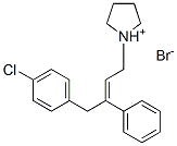 CAS 登录号：28296-64-2， (Z)-1-[4-(4-氯苯基)-3-苯基丁-2-烯基]吡咯烷鎓溴化物