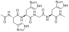 CAS 登录号：283167-53-3， 乙酰基-组氨酰-组氨酰-甘氨酰-组氨酰甲胺