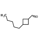CAS#: 283168-50-3, 3-Pentylcyclobutanecarbaldehyde