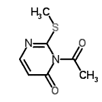 CAS#: 283168-85-4, 3-Acetyl-2-(Methylsulfanyl)-4(3H)-Pyrimidinone