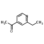 CAS#: 2833-47-8, 1-(2-Ethyl-4-Pyridinyl)Ethanone