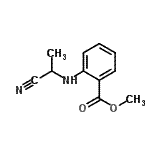 CAS#: 28354-44-1, Methyl 2-[(1-Cyanoethyl)Amino]Benzoate