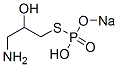 CAS 登录号：28402-17-7， 1-氨基-3-(膦酰硫代)-2-丙醇单钠盐