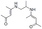 CAS 登录号：2842-24-2， (E)-4-[2-[[(E)-4-氧代戊-2-烯-2-基]氨基]丙基氨基]戊-3-烯-2-酮