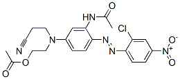 CAS#: 28462-17-1, 2-[[3-Acetamido-4-[(2-Chloro-4-Nitrophenyl)Azo]Phenyl](2-Cyanoethyl)Amino]Ethyl Acetate