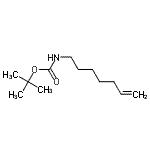 CAS#: 284670-71-9, 2-Methyl-2-Propanyl 6-Hepten-1-Ylcarbamate