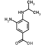 CAS#: 284673-06-9, 3-Amino-4-(Isopropylamino)Benzoic Acid