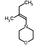 CAS#: 28478-25-3, 4-[(1E)-2-Methyl-1-Buten-1-Yl]Morpholine