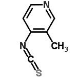 CAS#: 285125-09-9, 4-Isothiocyanato-3-Methylpyridine