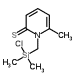 CAS#: 285127-22-2, 1-{[Chloro(Dimethyl)Silyl]Methyl}-6-Methyl-2(1H)-Pyridinethione