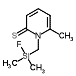 CAS#: 285127-26-6, 1-{[Fluoro(Dimethyl)Silyl]Methyl}-6-Methyl-2(1H)-Pyridinethione