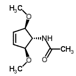 CAS#: 285569-58-6, N-[(1R,2R,5S)-2,5-Dimethoxy-3-Cyclopenten-1-Yl]Acetamide