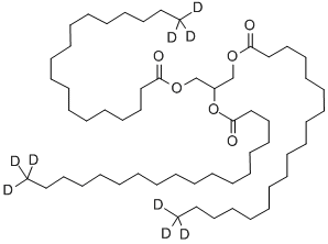 CAS 登录号：285979-76-2， 甘油三(硬脂酸酯-18,18,18-D3)