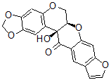 CAS#: 28617-71-2, 13aalpha-Hydroxy-6,6aalpha-Dihydro-1,3-Dioxolo[6,7][1]Benzopyrano[3,4-b]Furo[3,2-g][1]Benzopyran-13(13aH)-One