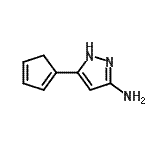 CAS 登录号：286374-99-0， 5-(1,3-环戊二烯-1-基)-1H-吡唑-3-胺