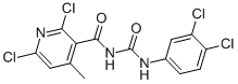 CAS#: 286430-81-7, N-[(2,6-Dichloro-4-Methyl-3-Pyridyl)Carbonyl]-N'-(3,4-Dichlorophenyl)Urea