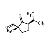 CAS#: 286458-59-1, (1R,3R)-3-Isopropyl-1-Methyl-2-Oxocyclopentanecarbaldehyde