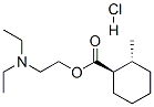 CAS 登录号:28657-10-5, 2-二乙基氨基乙基 (1R,2R)-2-甲基环己烷-1-羧酸酯盐酸盐