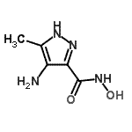 CAS#: 28668-24-8, 4-Amino-N-Hydroxy-5-Methyl-1H-Pyrazole-3-Carboxamide