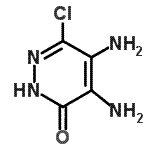 CAS#: 28682-71-5, 4,5-Diamino-6-Chloro-3(2H)-Pyridazinone