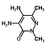 CAS#: 28682-92-0, 4,5-Diamino-2,6-Dimethyl-3(2H)-Pyridazinone