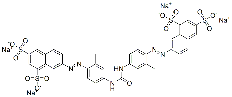 CAS#: 28706-21-0, Tetrasodium 7,7'-[Ureylenebis[(2-Methyl-p-Phenylene)Azo]]Dinaphthalene-1,3-Disulphonate