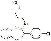 CAS#: 28717-80-8, 4-(4-Chlorophenyl)-N-Propyl-2-Azabicyclo[5.4.0]Undeca-2,7,9,11-Tetraen-3-Amine Hydrochloride