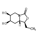 CAS#: 287185-05-1, (1S,6S,7R,8aS)-1-Ethyl-6,7-Dihydroxyhexahydro[1,3]Oxazolo[3,4-a]Pyridin-3-One