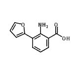 CAS#: 287382-69-8, 2-Amino-3-(2-Furyl)Benzoic Acid
