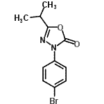 CAS#: 28740-57-0, 3-(4-Bromophenyl)-5-Isopropyl-1,3,4-Oxadiazol-2(3H)-One