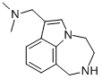 CAS#: 28740-97-8, 7-((Dimethylamino)methyl)-1,2,3,4-tetrahydropyrrolo(3,2,1-jk)(1,4)benzodiazepine