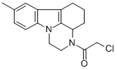 CAS#: 28742-49-6, 2-Chloro-1-(8-Methyl-1,2,3a,4,5,6-Hexahydro-Pyrazino[3,2,1-jk]Carbazol-3-Yl)-Ethanone