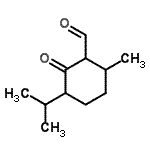 CAS#: 28745-06-4, 3-Isopropyl-6-Methyl-2-Oxocyclohexanecarbaldehyde