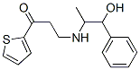 CAS 登录号:28745-68-8, 3-((2-羟基-1-甲基-2-苯基乙基)氨基)-1-(2-噻吩基)-1-丙酮