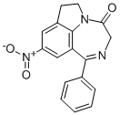 CAS#: 28748-76-7, 6,7-Dihydro-9-Nitro-1-Phenyl-Pyrrolo(3,2,1-jk)(1,4)Benzodiazepin-4(3H)-One
