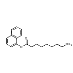 CAS#: 28749-26-0, 1-Naphthyl Nonanoate