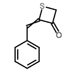 CAS#: 28786-93-8, 2-Benzylidene-3-Thietanone