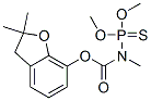 CAS 登录号:28789-80-2, N-(二甲氧基硫代膦酰)-N-甲基氨基甲酸 2,3-二氢-2,2-二甲基苯并呋喃-7-基酯