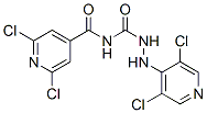CAS 登录号：287927-68-8， N1-[(2,6-二氯-4-吡啶基)羰基]-2-(3,5-二氯-4-吡啶基)肼-1-甲酰胺