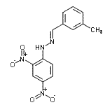 CAS#: 2880-05-9, (2E)-1-(2,4-Dinitrophenyl)-2-(3-Methylbenzylidene)Hydrazine