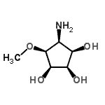 CAS#: 288088-61-9, (1R,2R,3R,4S,5S)-4-Amino-5-Methoxy-1,2,3-Cyclopentanetriol