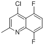 CAS#: 288151-28-0, 4-Chloro-5,8-Difluoro-2-Methyl-Quinoline